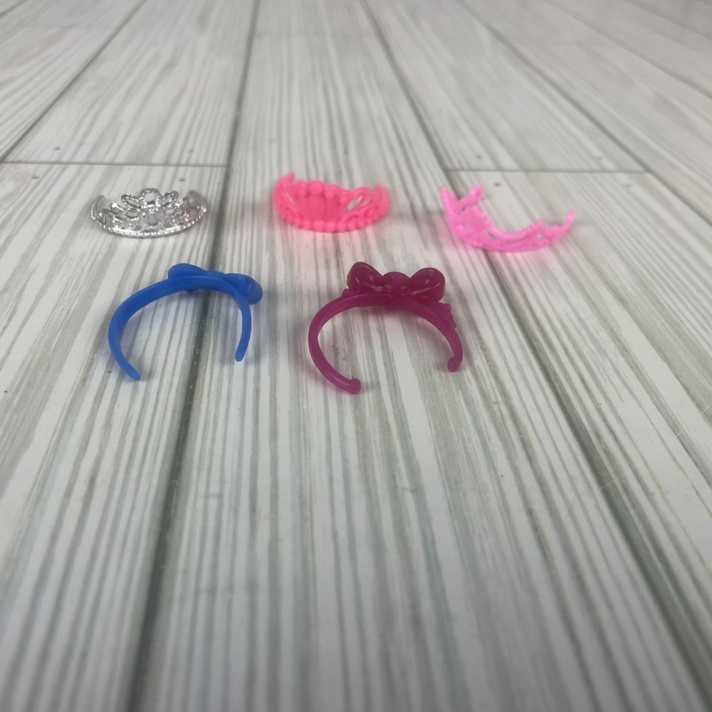 Barbie Doll Crown Lot of 5‎
